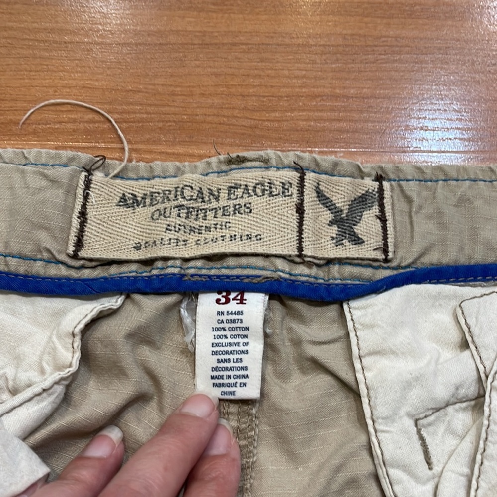 American Eagle Lightweight Slightly Distressed Ca… - image 3